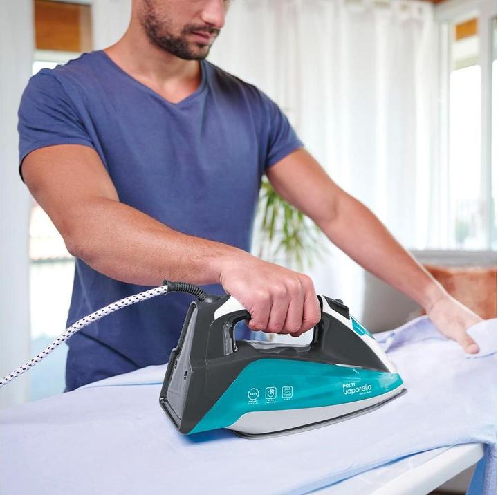 Produktbild Polti Iron PLEU0253 Vaporella Quick & Slide QS220 Steam Iron, 2400 W, Water tank capacity 350 ml, Cont (2400 W, 40 g/min)