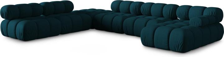 Actual product image Micadoni Modular Panoramic Left Corner Sofa, "Bellis", 7 Seats, 376x282x70Made in Europe (Sofa landscape)
