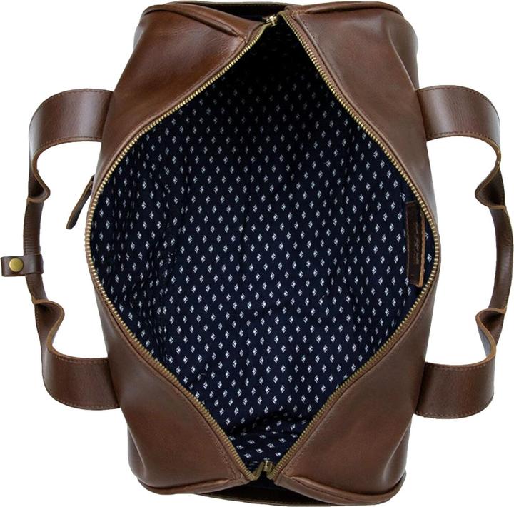 Image du produit Buckle & Seam Cuir Duffle Bag Chap Braun / Dot (16.50 l)