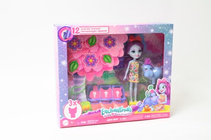 Actual product image Mattel Hippo Et Bebes Enchantimals
