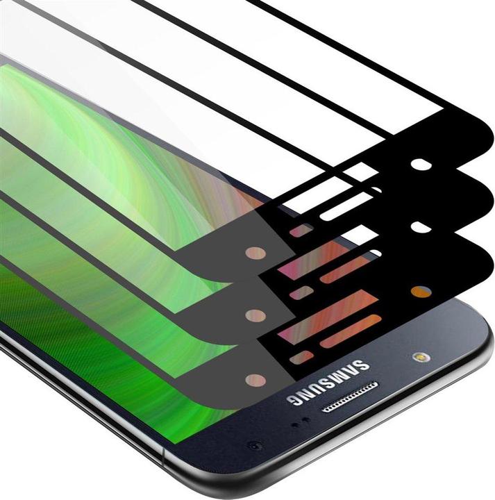 Immagine prodotto Cadorabo Vetro di protezione del display a schermo intero (3 Pezzo/i, Samsung Galaxy J7)