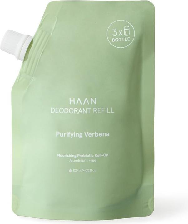 Haan Purifying Verbena Nourishing Prebiotic Roll-on - Deodorant with Prebiotics - 120ml (Roll-on, 120 ml)