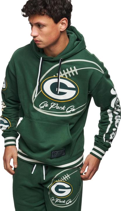 Actual product image Recovered Re:covered Fleece Hoody - PATCHES Green Bay Packers (XXL)