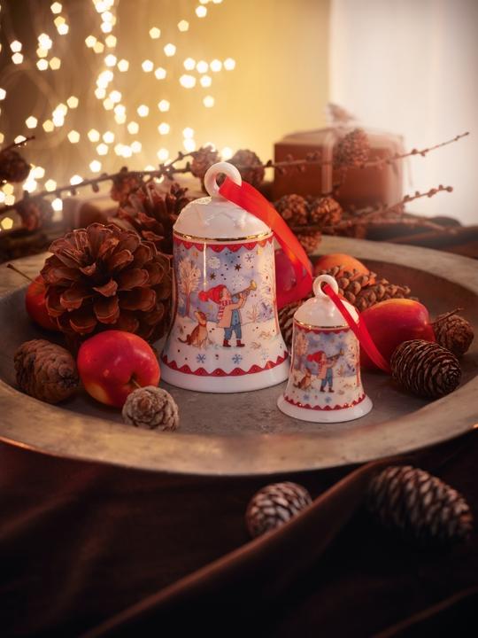 Produktbild Hutschenreuther Sammelserie 2022 Set Glocke/Kugel Weihnachtsa.