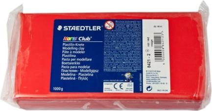 Image du produit Staedtler Pâte à modeler Plastiline 1kg rouge Noris