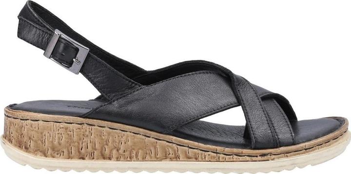 Actual product image Hush Puppies Elena Wedge Leather Sandal (36)