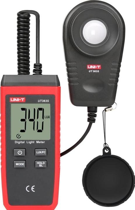 Actual product image Uni-T UT383S Illuminance Meter