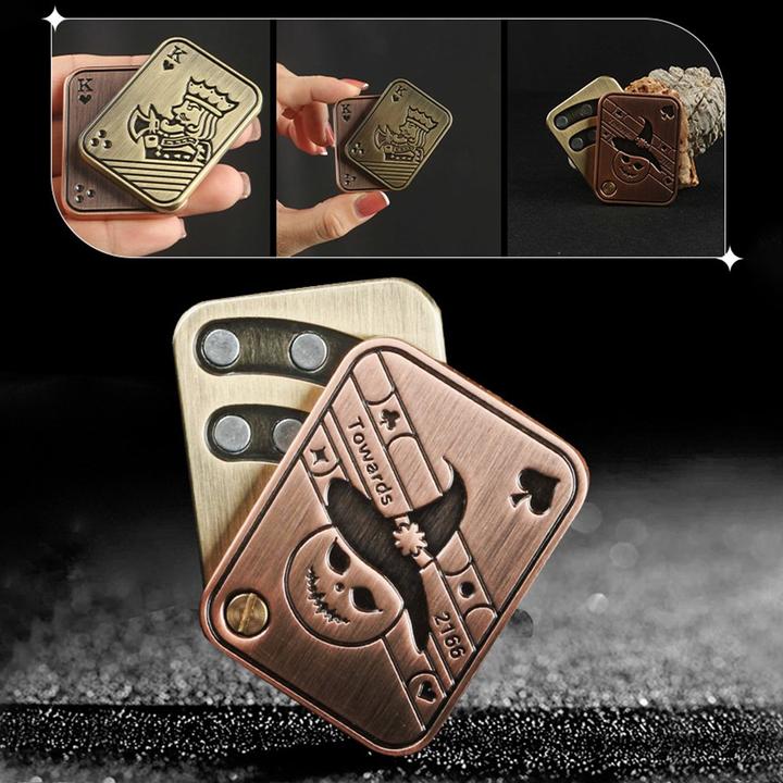 Produktbild Ueli Express Mangetisches Pokerkarten Slider Fidget