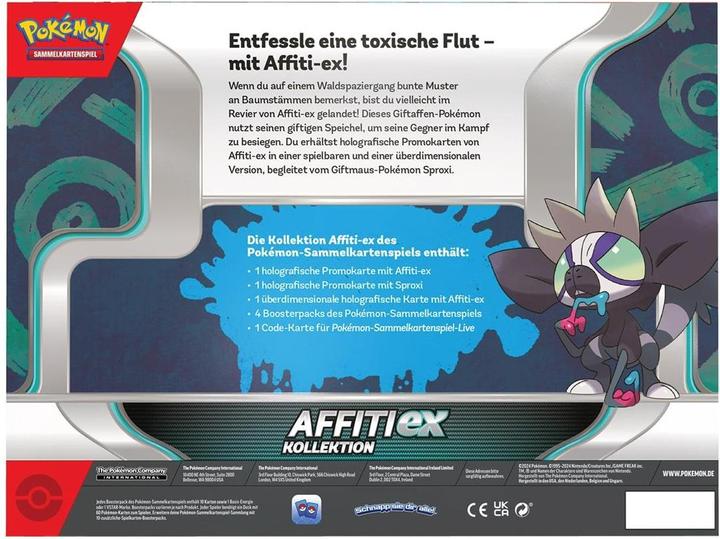 Actual product image Pokémon TCG EX-Kollektion Affiti (German, Box Set & Collection)