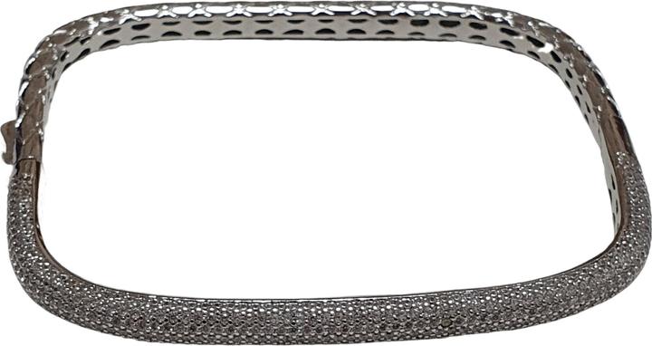 Produktbild L'Officiel Bracciale rodio con zirconi