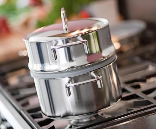 Actual product image Demeyere Apollo (20 cm, Pot, Stainless steel)