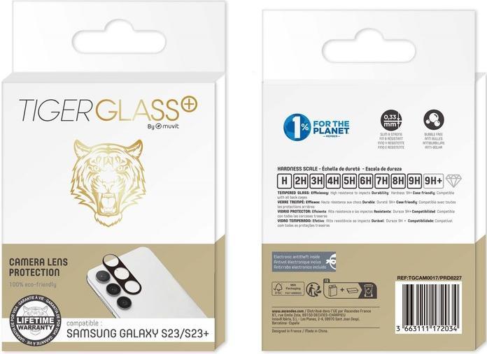 Actual product image Tiger Shockproof camera film (1 Piece, Samsung Galaxy S21)
