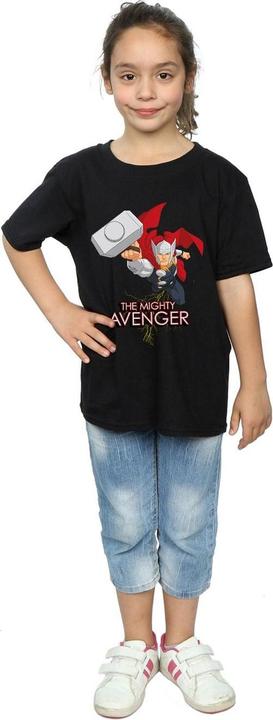 Image du produit - T-shirt THOR THE MIGHTY AVENGER - Fille (128)