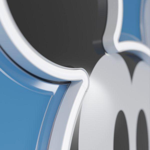 Image du produit YellowPop Visage de Mickey Mouse par (20 lm)