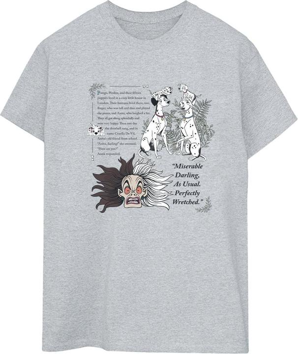 Image du produit Disney - T-shirt DALMATIANS MISERABLE DARLING - Femme (XL)