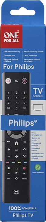 Actual product image One for All URC1313 Philips (Universal remote control, Infrared)