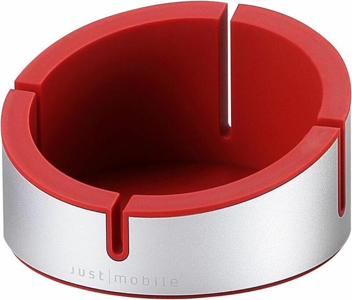 Image du produit Just Mobile AluCup Grande - Téléphone portable/Smartphone - Lecteur MP3 - Tablette/UMPC - Intérieur - Rouge - Si
