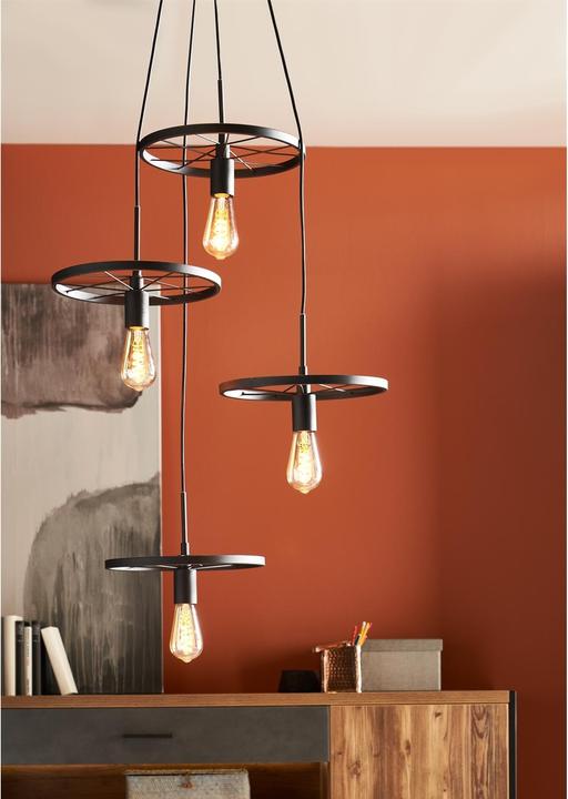 Actual product image Nino Leuchten Pendant light 4-light Spike (E27)