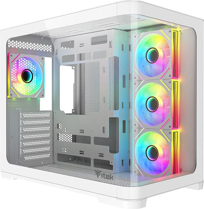 Actual product image Itek Dark Cave Curved (mATX, ATX, Mini-ITX)