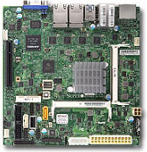 Supermicro X11SBA-F-B N3700 DDR4 MITX - Intel Sockel 1170 (Atom) - Mini-ITX (BGA 1170, Intel SoC, Mini-ITX)