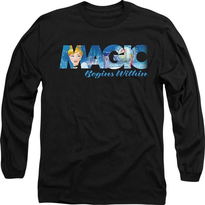 Image du produit Cinderella - T-shirt MAGIC BEGINS WITHIN - Adulte (M)