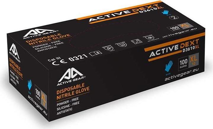Produktbild Active Gear nitrile gloves L (L)