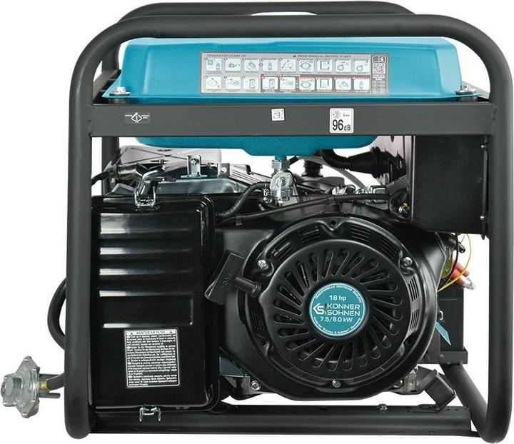 Actual product image Könner & Söhnen KS 10000E G (7500 W, 25 l)