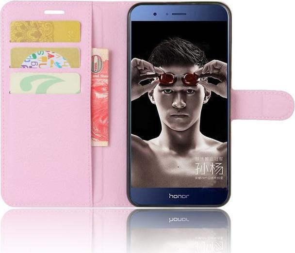 Actual product image MU Classic Litchi Leather Bookcover Series (Honor 8 Pro)