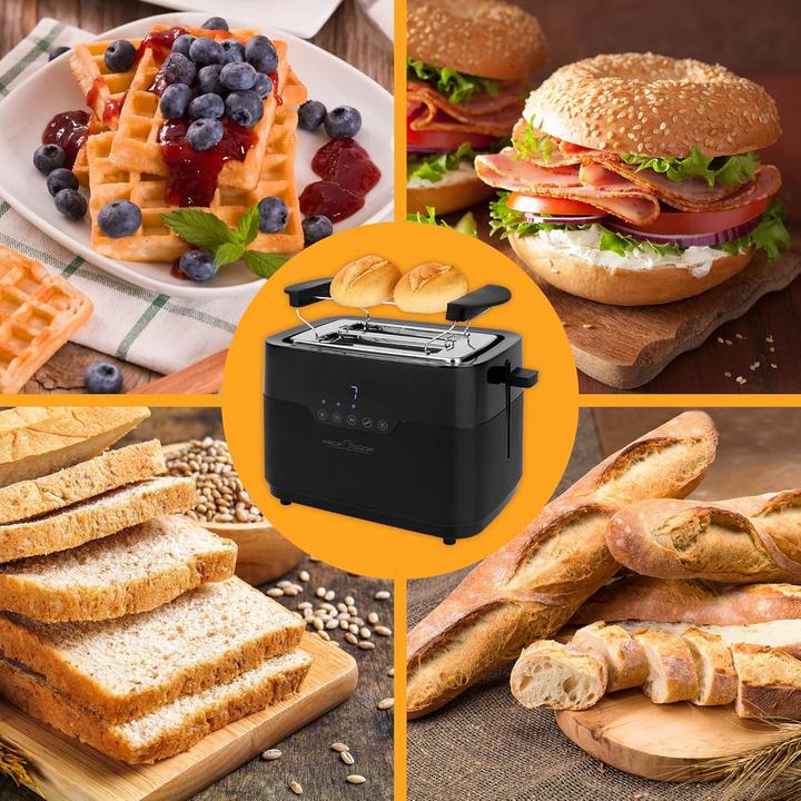 Produktbild Proficook PC-TA 1244 Sensor Touch edelstahl-schwarz
