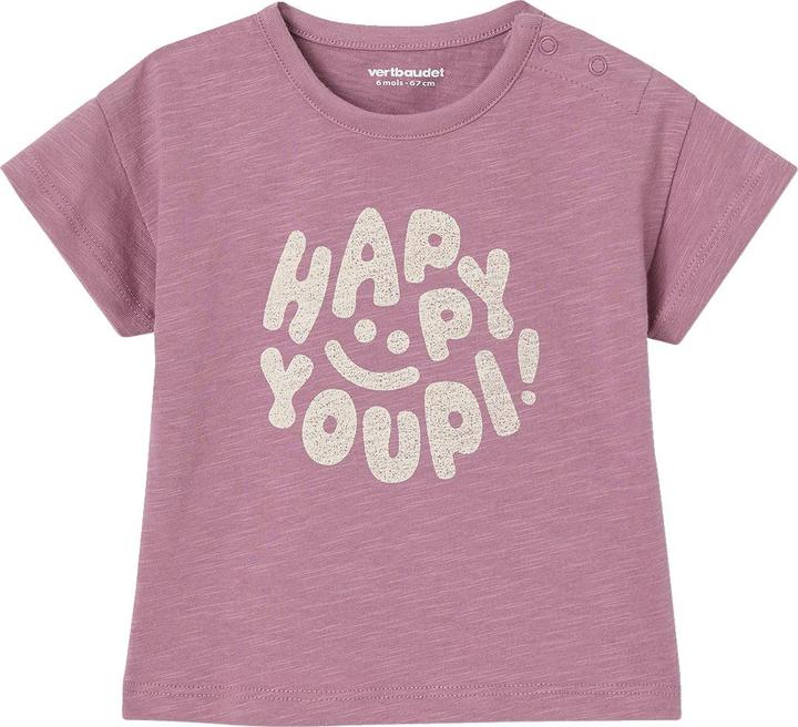 Produktbild Vertbaudet Bio-Kollektion: Baby T-Shirt HAPPY YOUPI (92)
