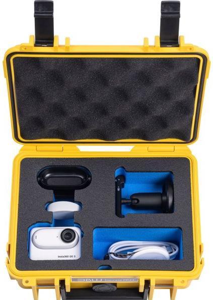 Produktbild B&W International B&W action.case PP.23 gelb für Insta360 GO3 GO3S