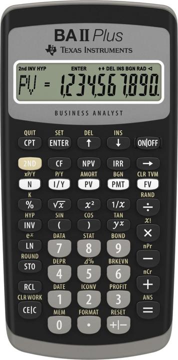 Produktbild TI BA II Plus (Batterien)