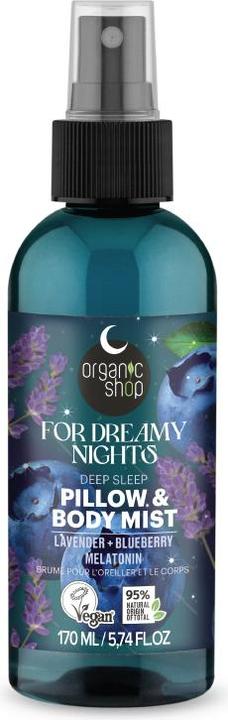 Organic Shop Sleeping Deep Sleep Pillow & Body Mist 170ml