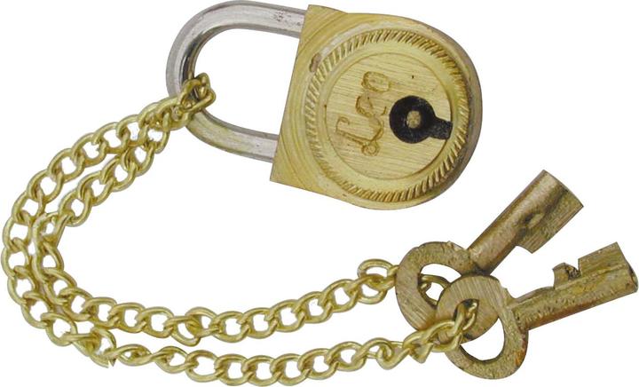 Nautistar Messingschloss, 2.5cm
