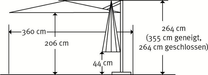 Actual product image Schneider Schirme Rhodes Twist (3 m)