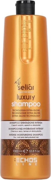 Echosline 1000ml Intense Moisturizing Shampoo Dry, Dull And Dehydrated Hair (1000 ml, Flüssiges Shampoo)
