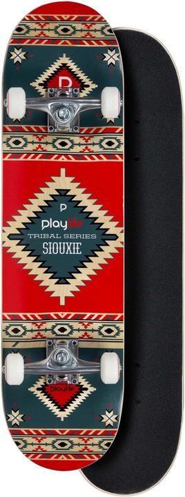 Actual product image Playlife Tribal Sioux Skateboard (31.10")