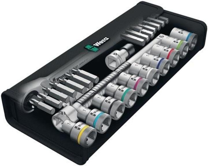 Actual product image Wera 8100 SC 7 Zyklop Metal Ratchet Set (19 mm, 11 mm, 13 mm, 14 mm, 18 mm, 15 mm, 12 mm, 16 mm, 17 mm, 10 mm)