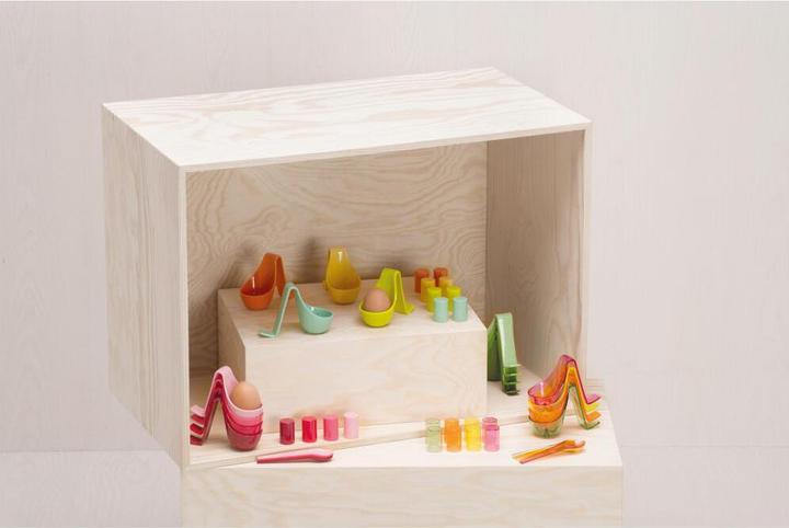 Produktbild Authentics Eiko Eierkocher und Eierbecher im 4er-Set