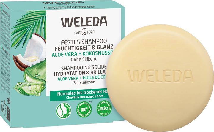 Weleda Festes Shamp Feuchtigke Glanz 50g (Festes Shampoo)