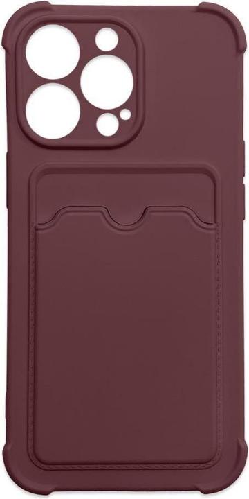 Immagine prodotto Hurtel Custodia Armatura Carte Custodia Pouch Cover per iPhone 11 Pro Max Carta Portafoglio Silicone Air (Apple iPhone 11 Pro Max)