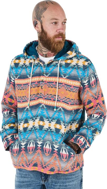Image du produit Joe Browns Bright Aztec Button Detail Hoodie (M)