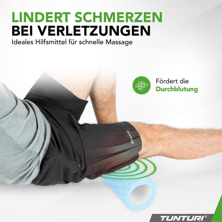 Produktbild Tunturi Yoga Massageroller 33 cm Hellblau