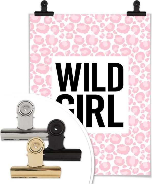 Image du produit Trenddeko Léopard - Wild Girl (50 x 60 cm)