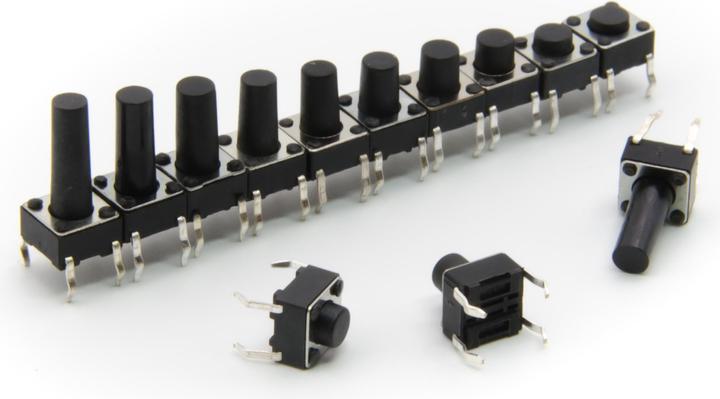 Image du produit Purecrea Boutons-poussoirs tactiles mini Kit de 200 pièces