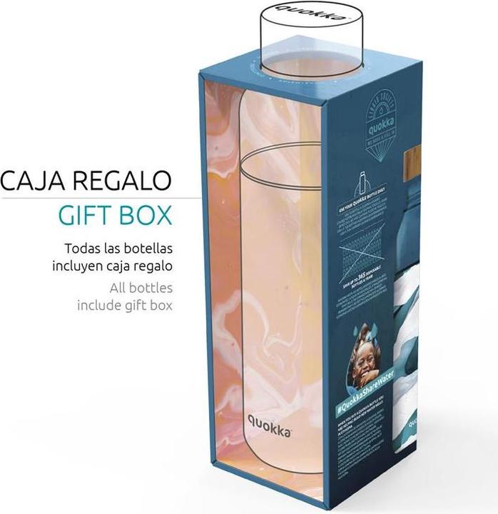 Actual product image Quokka Glass "Palm Leaves", 660 Ml (0.66 l)