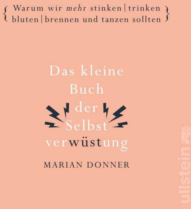 Image du produit Das kleine Buch der Selbstverwüstung (Allemand, Marian Donner, 2020)