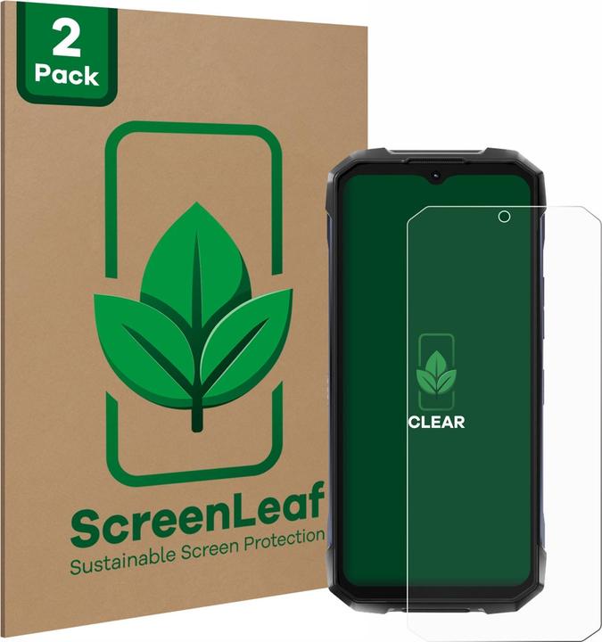 Immagine prodotto ScreenLeaf Pellicola protettiva sostenibile Pellicola protettiva dello schermo chiara trasparente (2 Pezzo/i, Hotwav Cyber 7)