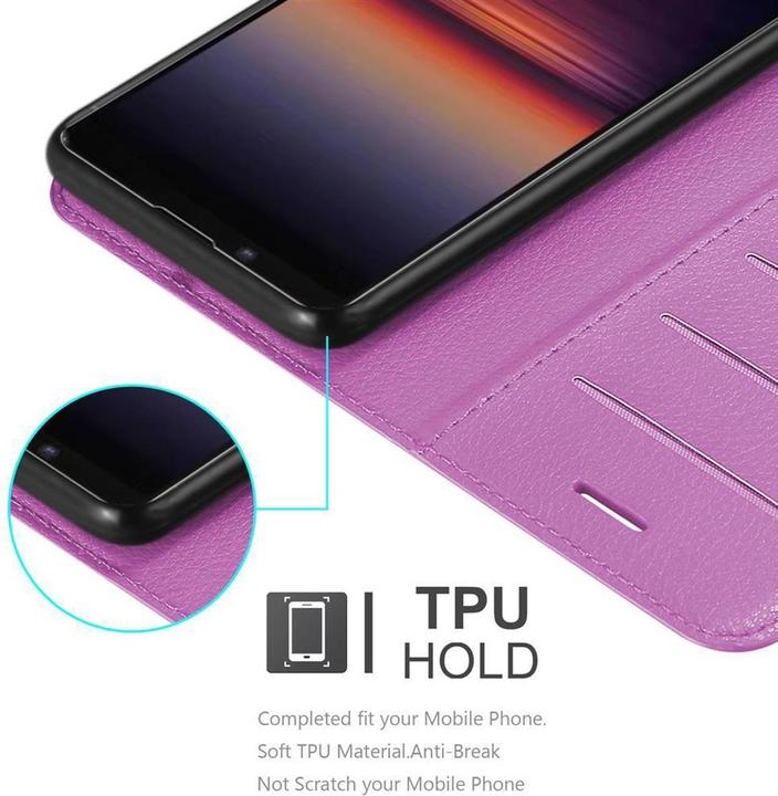 Actual product image Cadorabo Book with stand function cover (Sony Xperia 1 II)