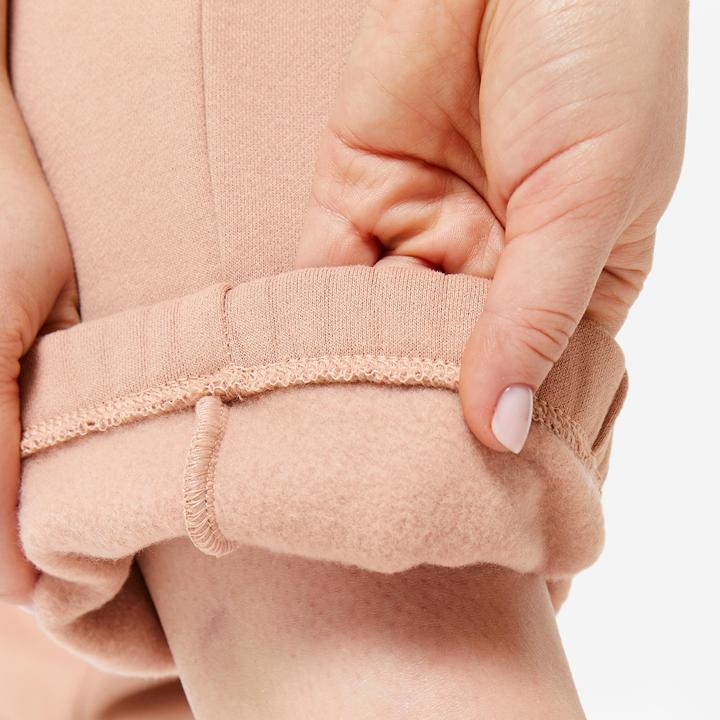 Produktbild Domyos Jogginghose Damen Baumwolle - beige (W35)